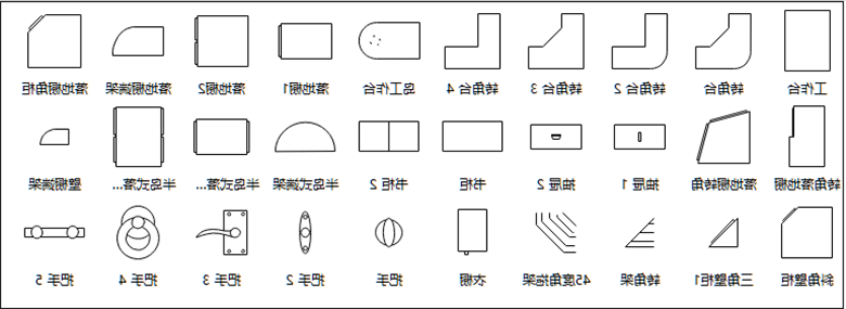 中欧体育app下载官网
图示柜子符号