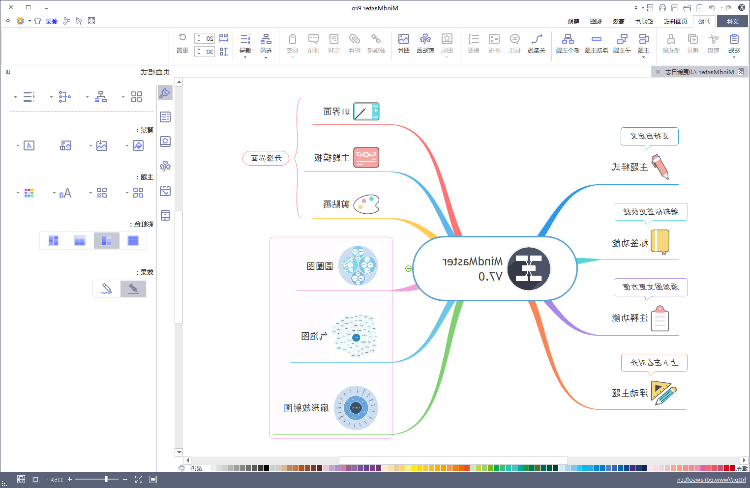 MindMasteræç»´å¯¼å¾çé¢