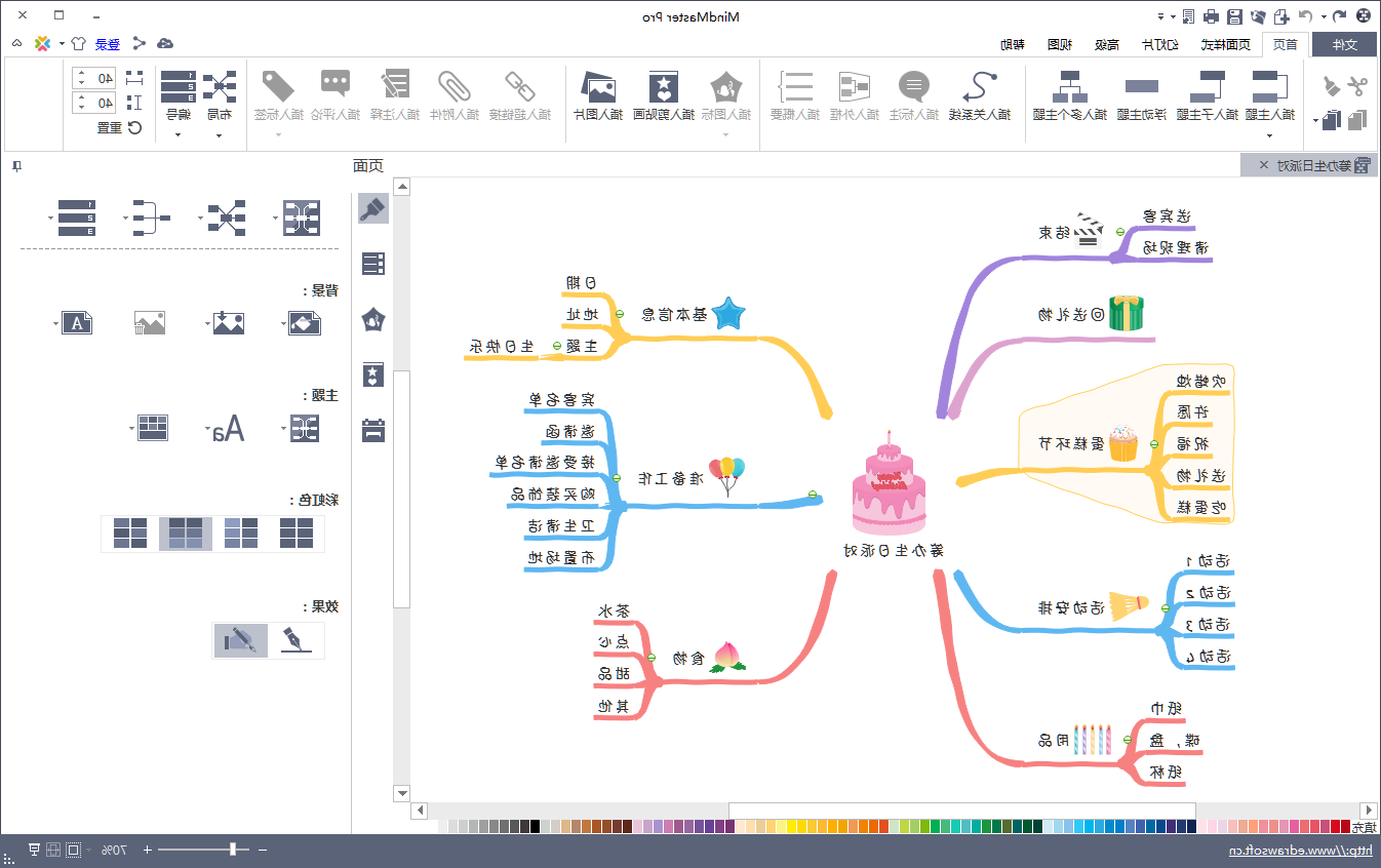 MindMaster手绘完成