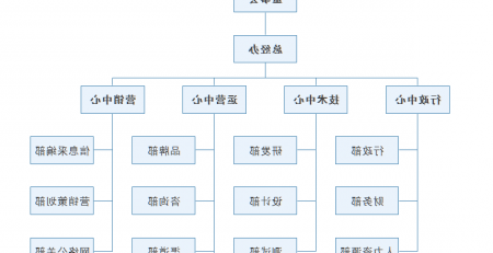 科技公司组织架构图