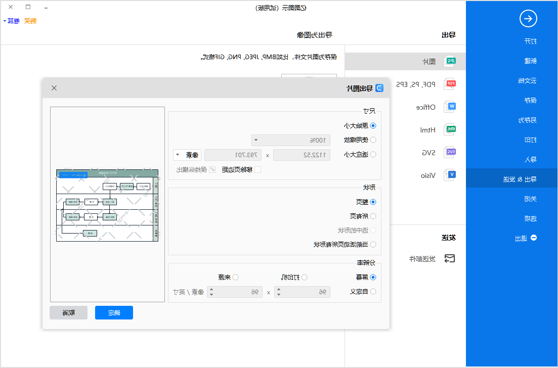 项目流程图保存