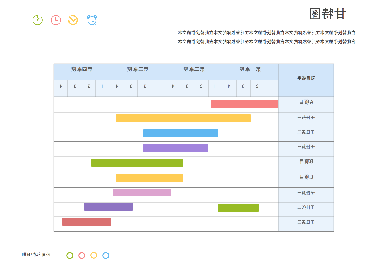 甘特图